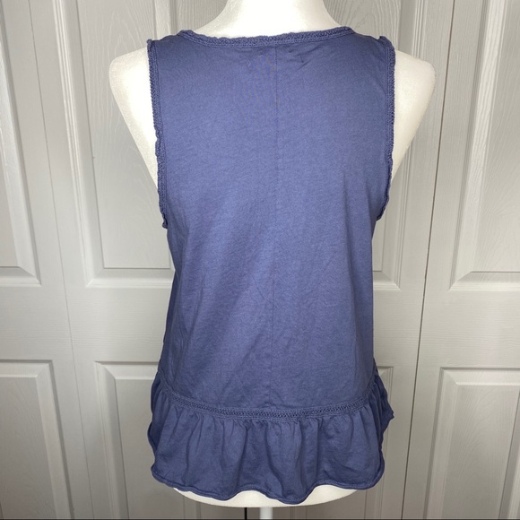 🔥SOLD🔥Abercrombie & Fitch Tank Top Slate Blue Size Small - Picture 10 of 16